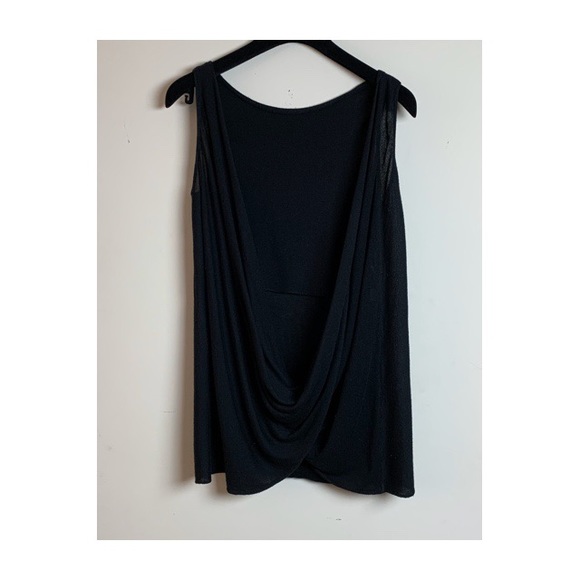 INHABIT SEXY OPEN BACK SLEEVELESS SWEATER - Picture 2 of 3